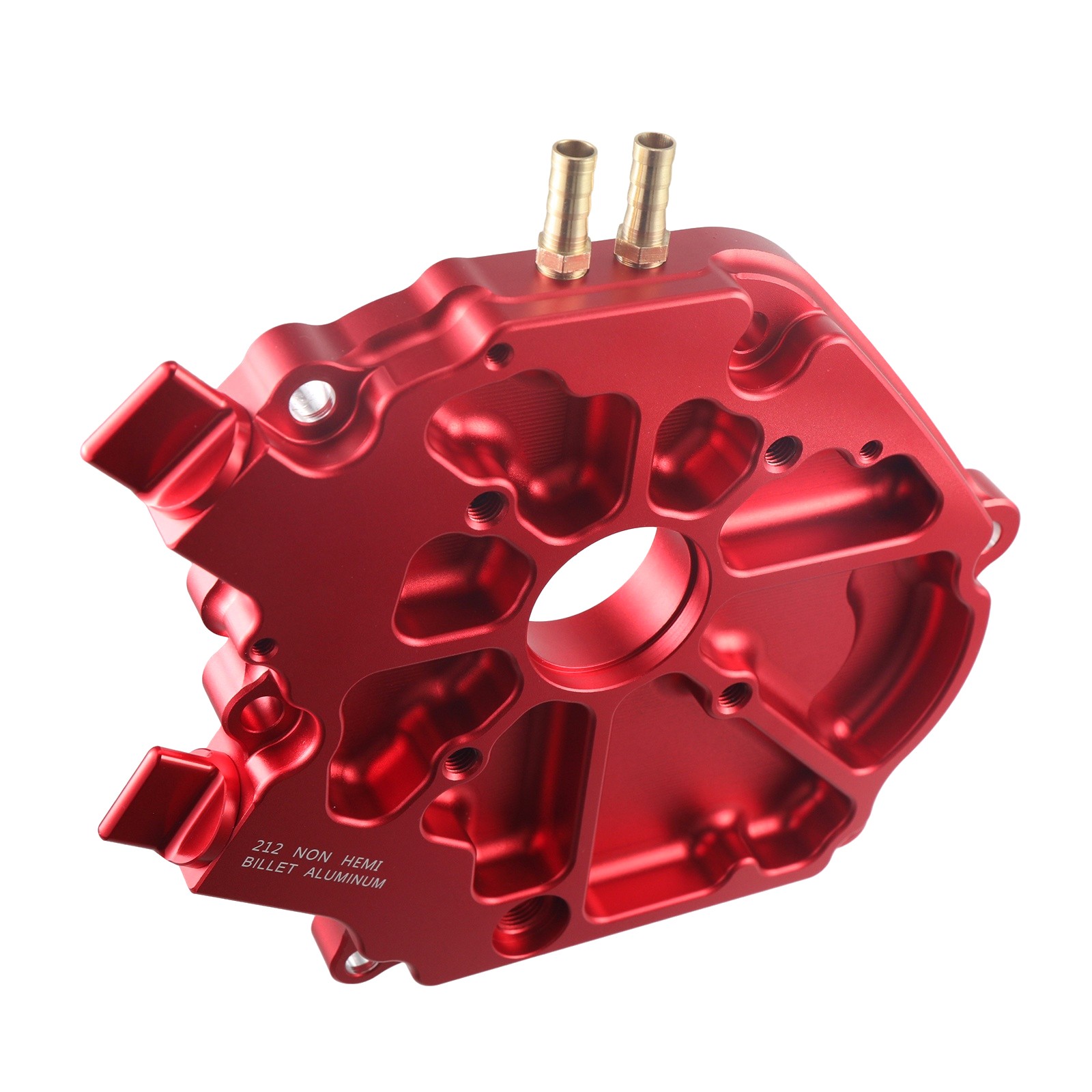 Red Dual Bearing Billet Side Cover - Upgrade for Predator 212cc Non - Hemi