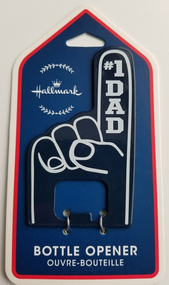 Hallmark #1 Dad Bottle Opener Gift Father