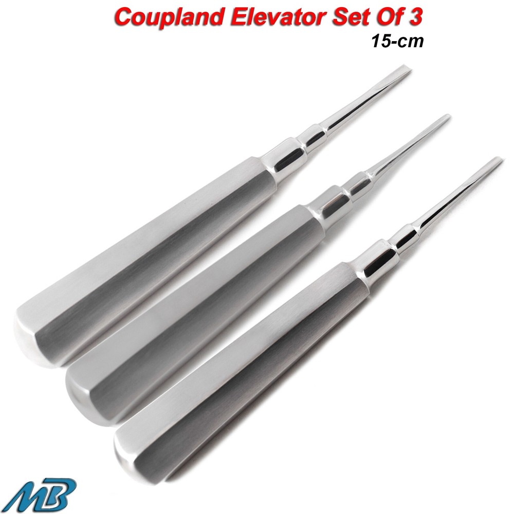 Dental Tooth Root Elevators Coupland Elevators Chisels Surgical Instruments Set