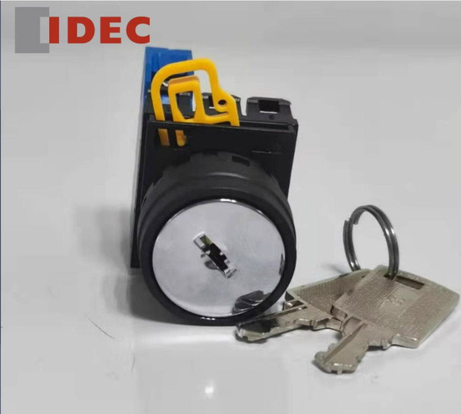 1PC New IDEC 2 speed self-locking key switch YW1K-2AE21 2NO1NC #LL