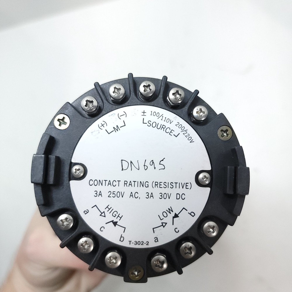 Tsuruga NRC-100HL 0-400A Ammeter *broken screw*
