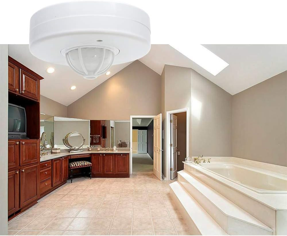 Sensky 360 Degree Ceiling Occupancy Sensor PIR Motion Sensor Switch with 3 Detec