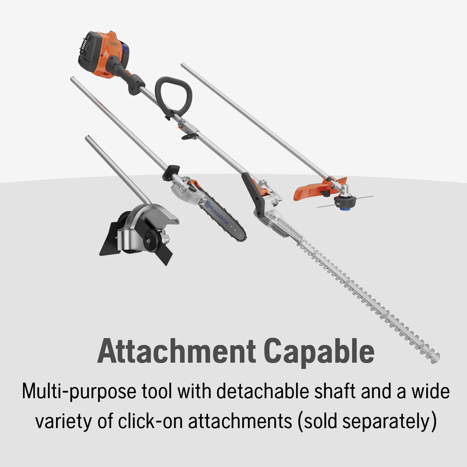 Husqvarna 122LKH Gas Hedge Trimmer, Multi-Purpose Tool with Hedge Trimmer