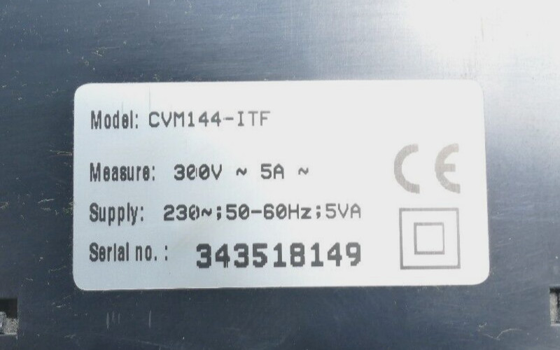 Circutor Profibus Power Supply CVM 144 | CVM144-ITF | 300V 5A
