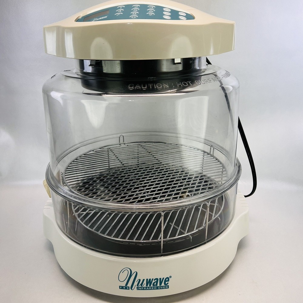 NuWave Pro Infrared Oven Model 20344 Includes Extender Ring & Bag Tested!
