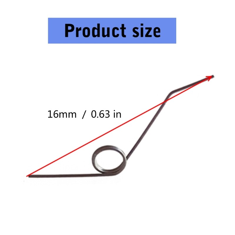 Mouse Scroll Wheel Pulley Preloaded Spring for GProWireless Mouse Wheel Spring