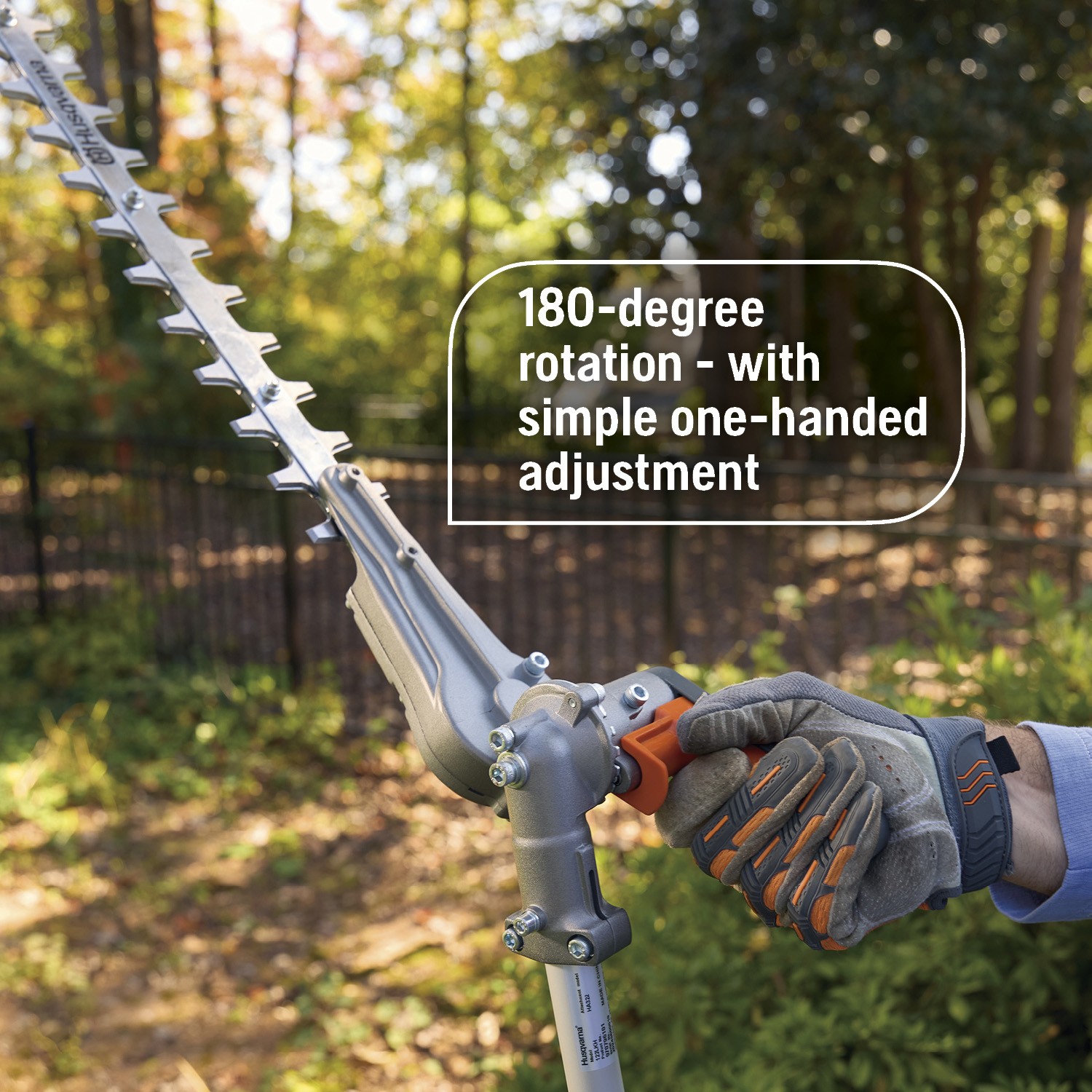 Husqvarna 122LKH Gas Hedge Trimmer, Multi-Purpose Tool with Hedge Trimmer