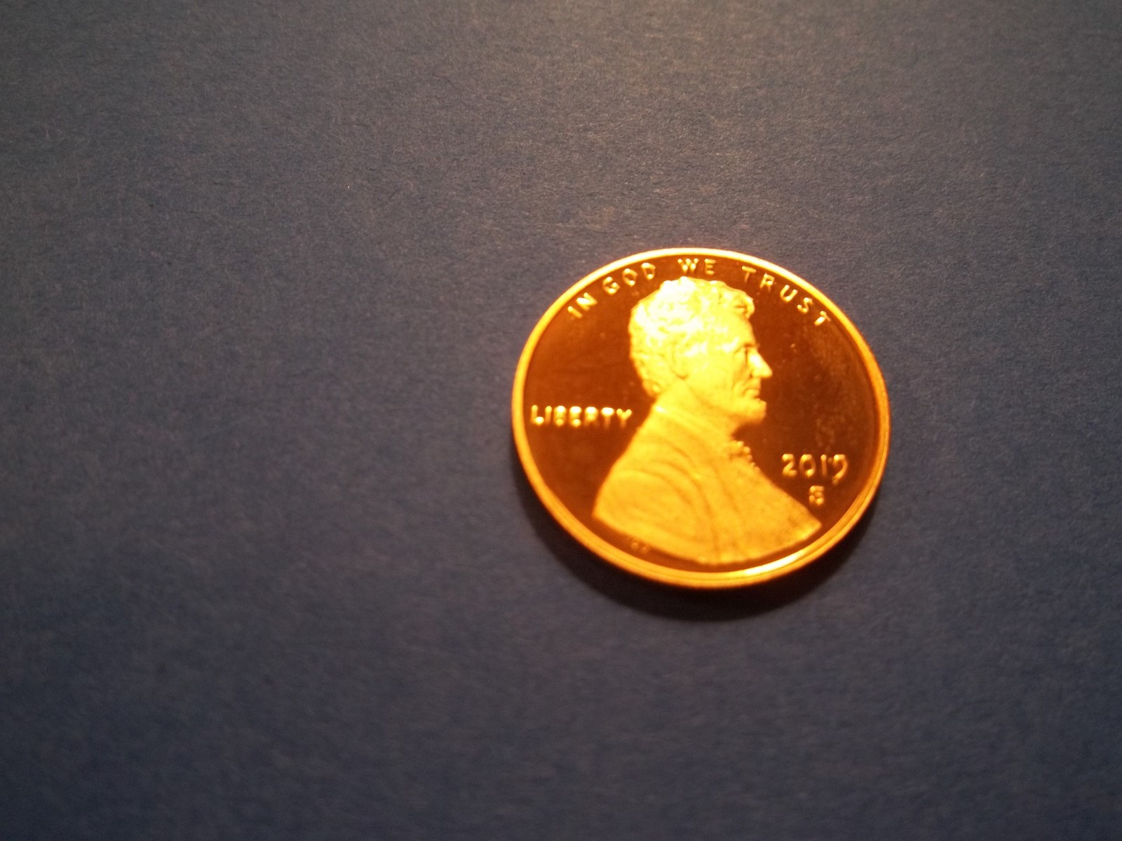 2019 "S" Proof Gem Lincoln Cents taken from PROOF Sets