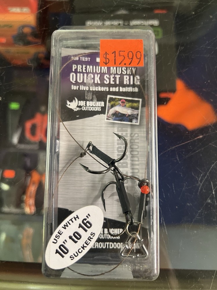 Joe bucher Musky Rig