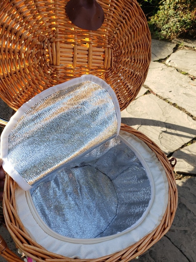 Wicker Bike Basket