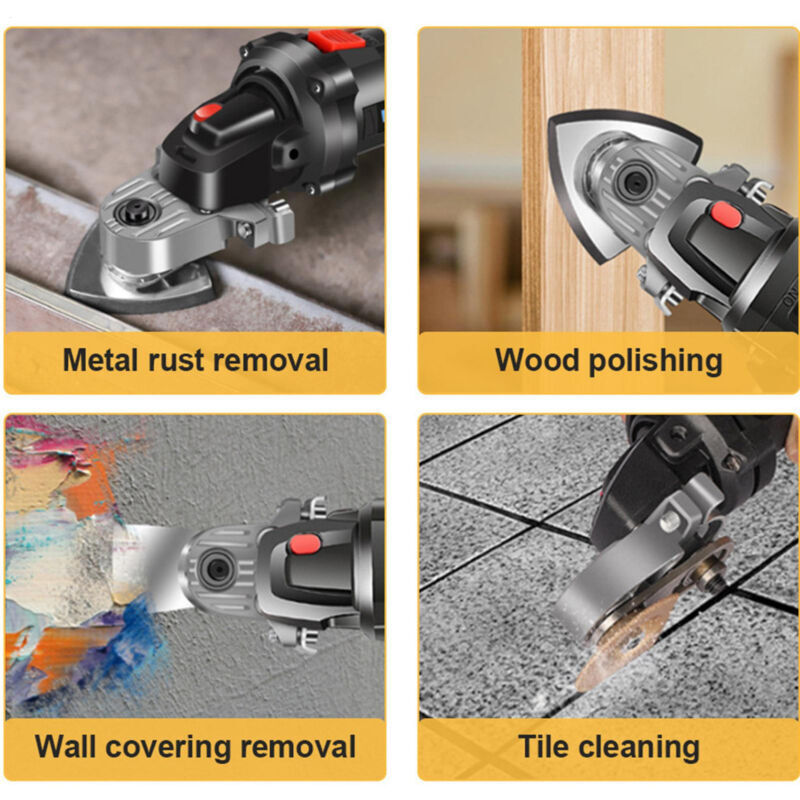 Multifunction Angle Grinder Converter Oscillating Tools Kits Adapter