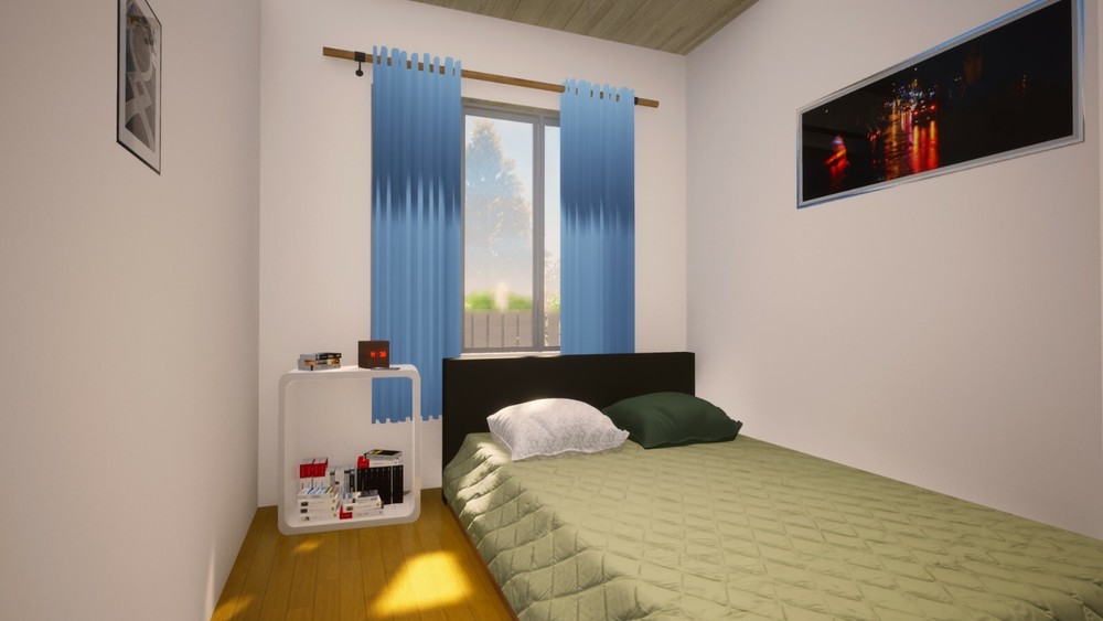 Modern Quality Tiny House Plan & Exterior interior 3D Images PDF for Blueprint