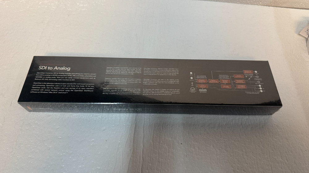 Blackmagic Design OpenGear Converter SDI to Analog Module NEW SEALED