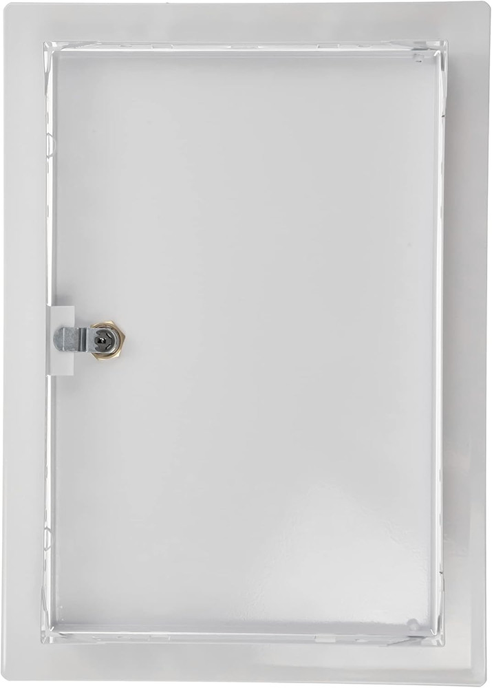 8'' X 12' Inch Lockable Metal Access Panel - Easy Access Door with Locking Mecha