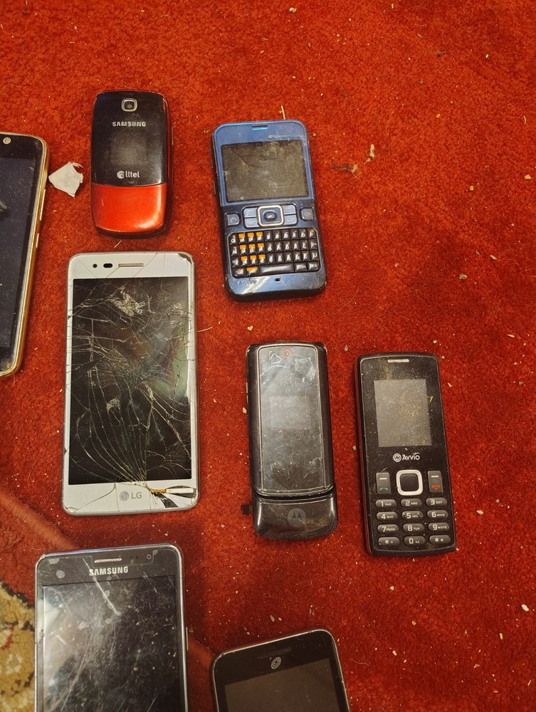 Cell Phone And Tablet Parts Lot