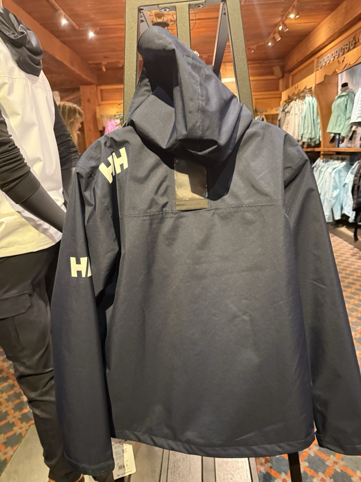 NWT!! Disney Parks Helly Hansen Mickey Mickey Navy Hooded Jacket Adult XL