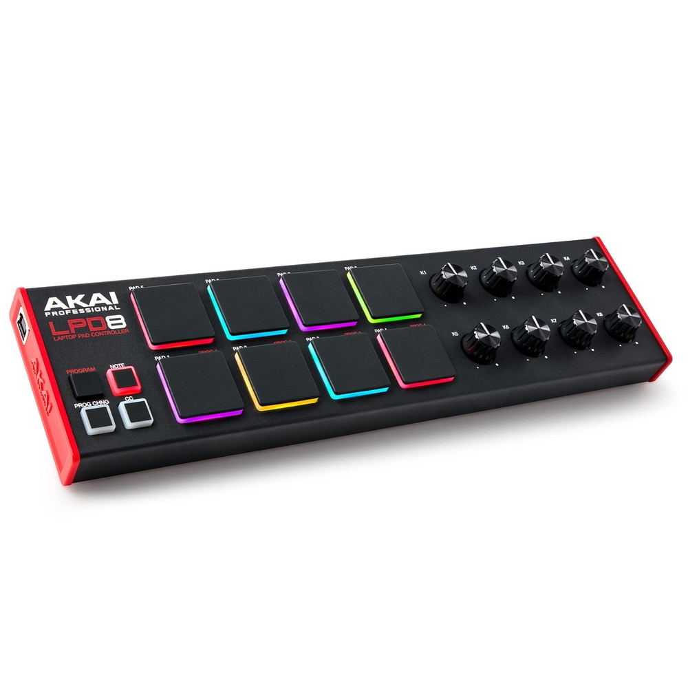 LPD8 - USB MIDI Controller with 8 Responsive RGB MPC Drum Pads for Mac and PC...