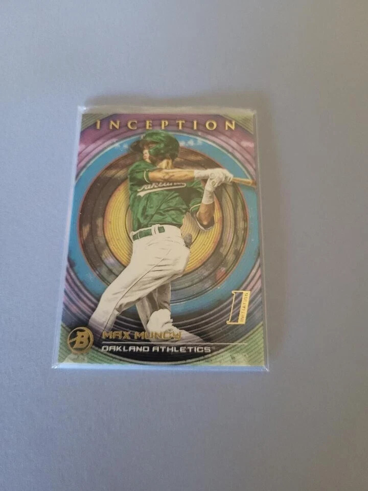 !!!     MAX MUNCY   INCEPTION   BASEBALL ROOKIE CARD  $$