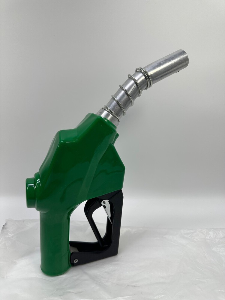 Automatic Replacement Diesel Fuel Pump Transfer Nozzle, Green