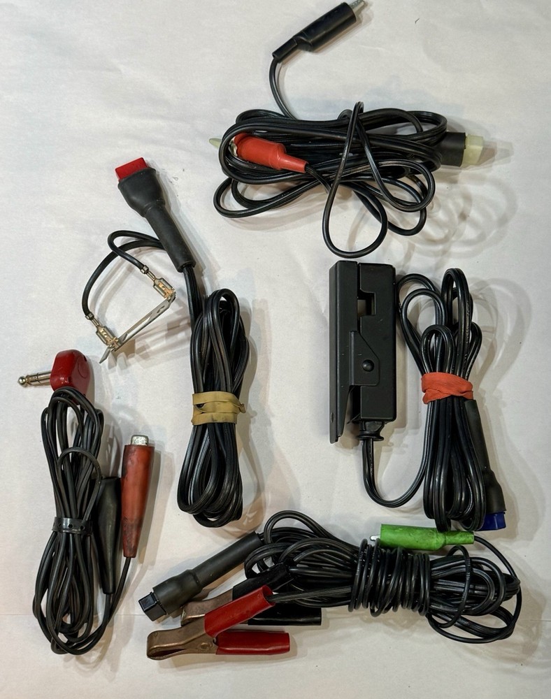 Sears Model 161.214230 Solid State Electronic Engine Analyzer W/ Cables & Manual