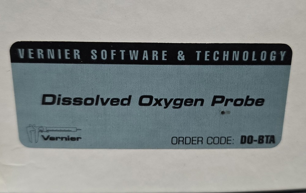 Vernier Dissolved Oxygen (O2) Probe DO-BTA Lab Data Collection Sensor