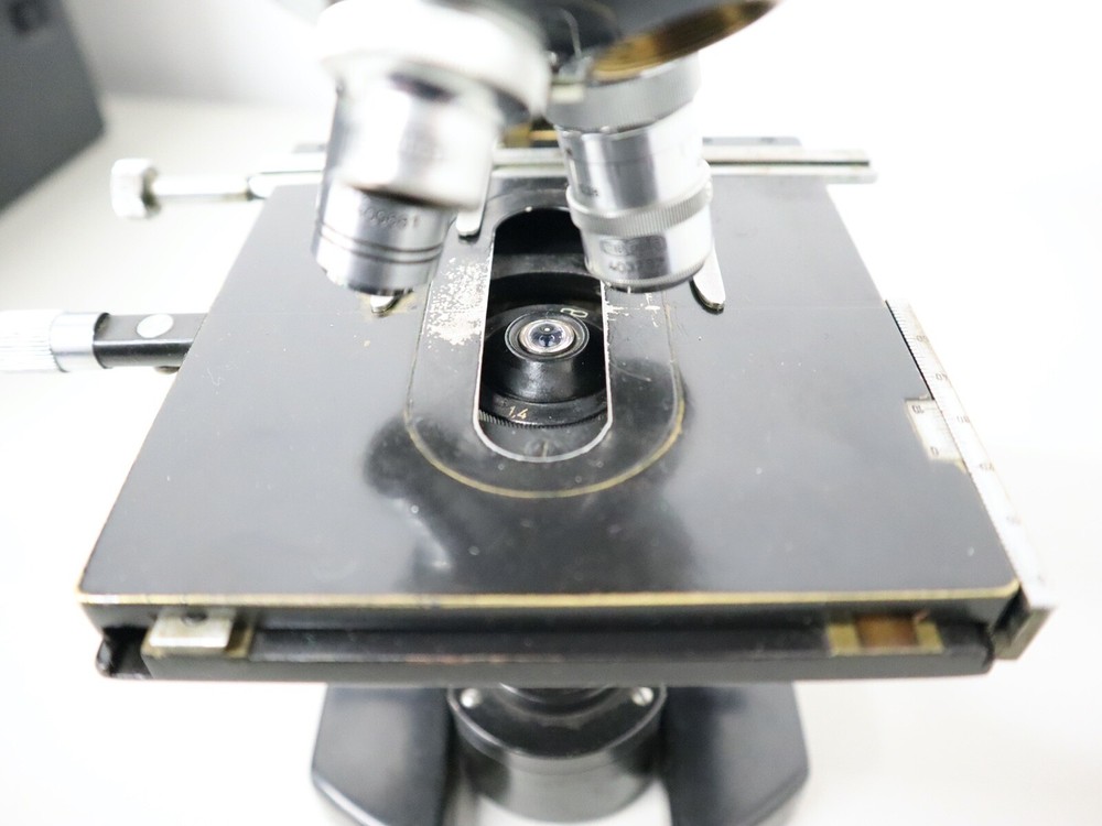 VINTAGE CZECH MEOPTA BINOCULAR MICROSCOPE