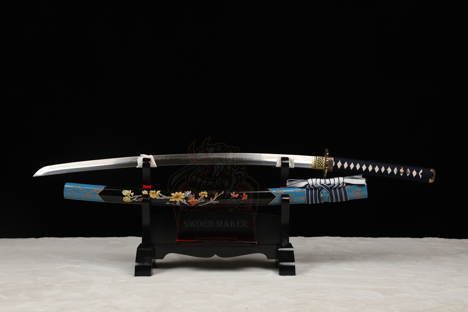 Clay Tempered L6 Steel Blade Full Tang Japanese Samurai Katana Sword Choji Hamon