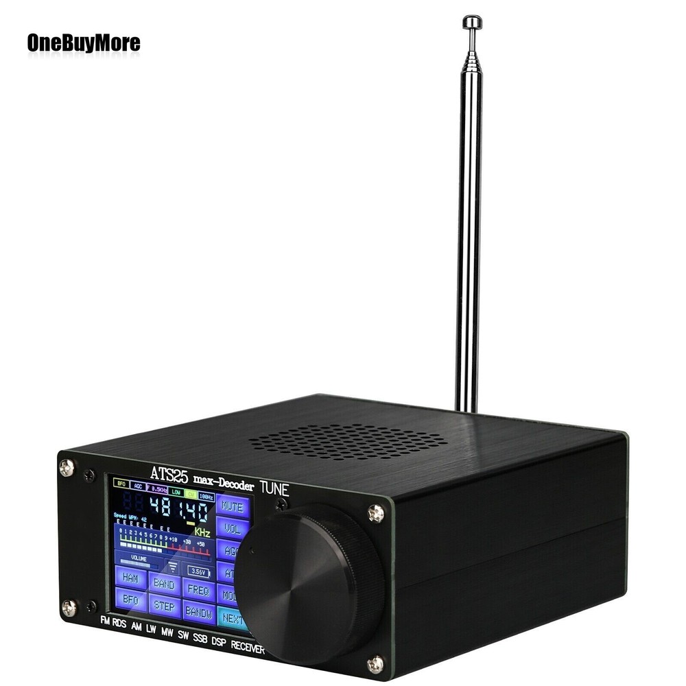 ATS25max-Decoder Si4732 Full Band Radio Receiver DSP SW w/ Activation Code USA