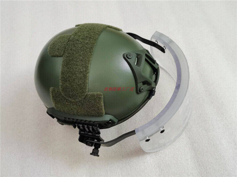 Fast MICH Helmet Bulletproof Face Shield NIJ IIIA Ballistic Mask Visor US Stock