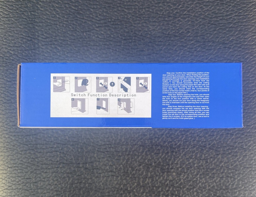 Cat Flap 4 Way Locking
