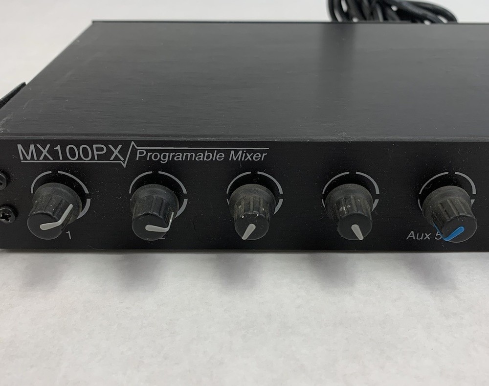 Edcor Electronic MX100PX Programable Microphone Mixer