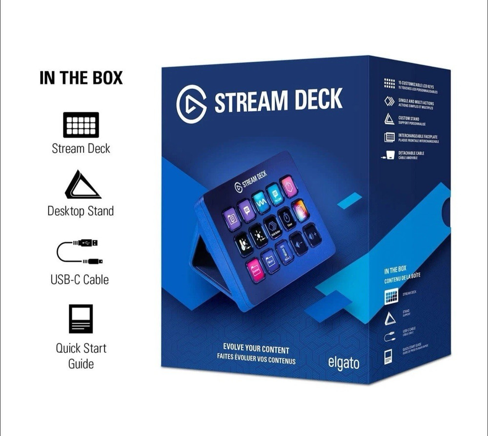 Elgato Stream Deck MK.2 ? Studio Controller, 15 macro keys
