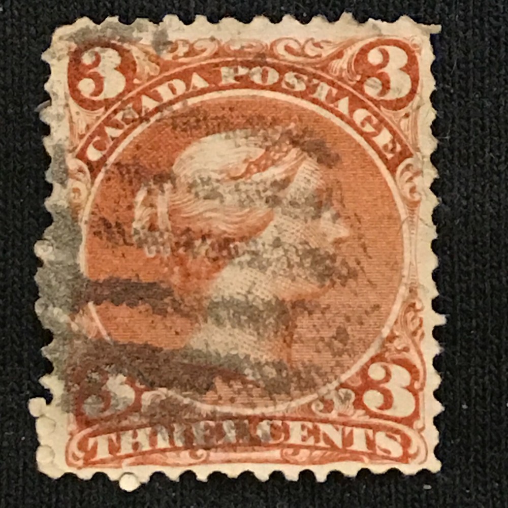 Canada SC #25 Used 1868