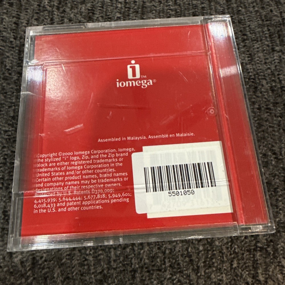 Iomega 250MB Zip Drive Disk For a PC