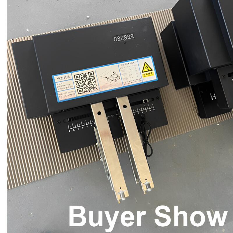 Double Head Stapler Electric Card Binding Machine Automatic Binder Pedal Switch