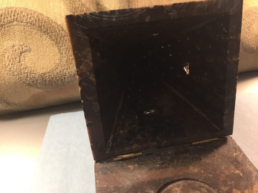 Granite hinged Incense Burner (3-3/4" x 5-1/4")
