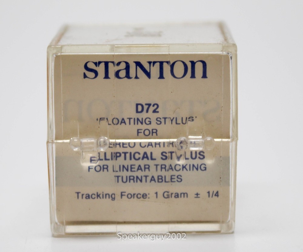NOS Genuine Stanton D72E Stylus