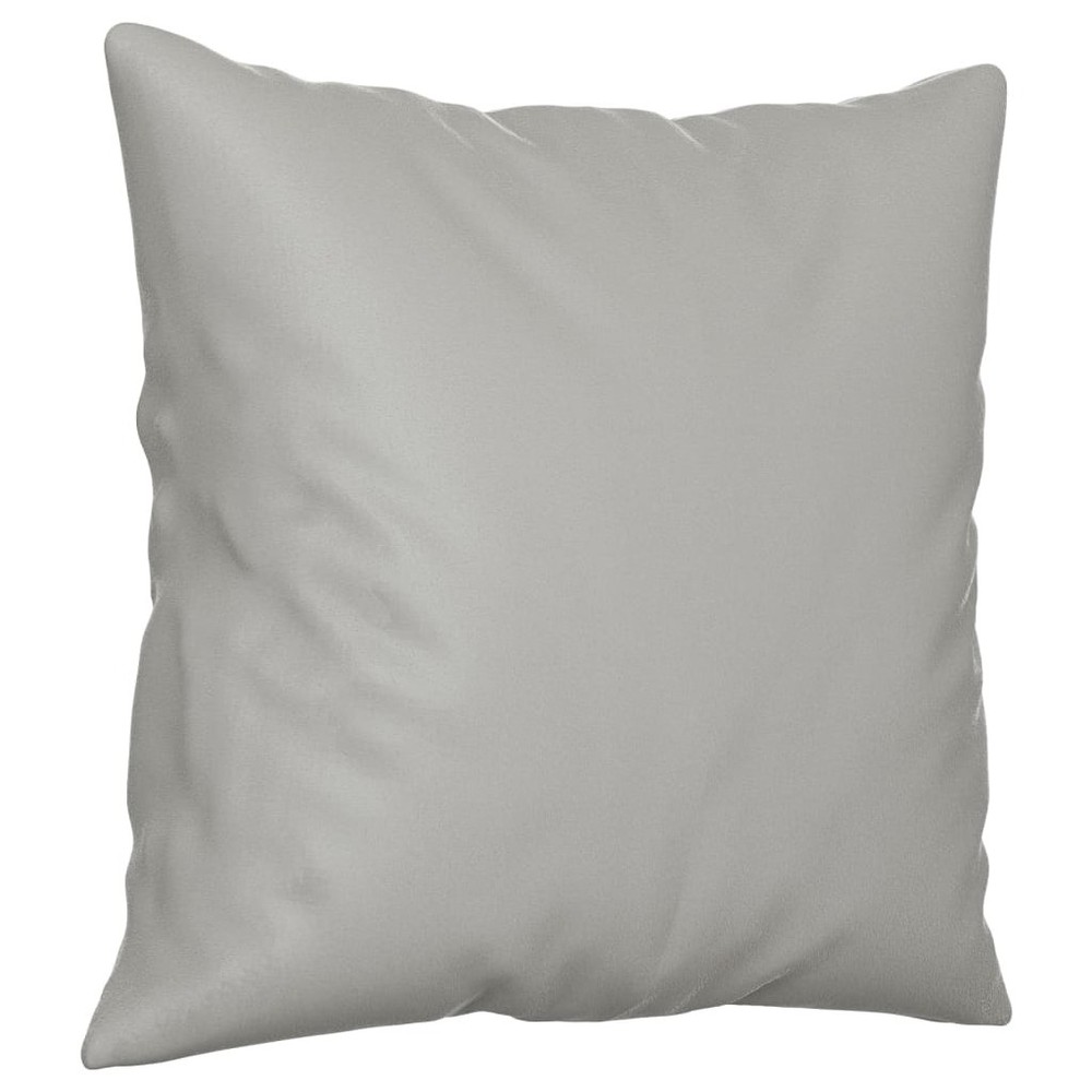 2-seater Sofa Light grey Microfiber, Metal, Textilene 2-seater