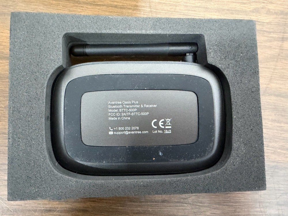 Avantree Oasis Plus Bluetooth Transmitter Receiver Long Range Brand New Sealed