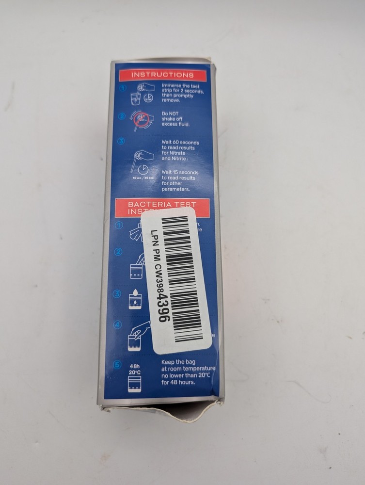 17 Elements Water Testing Kit for PH Hardness,bacteria in Home Tap Water