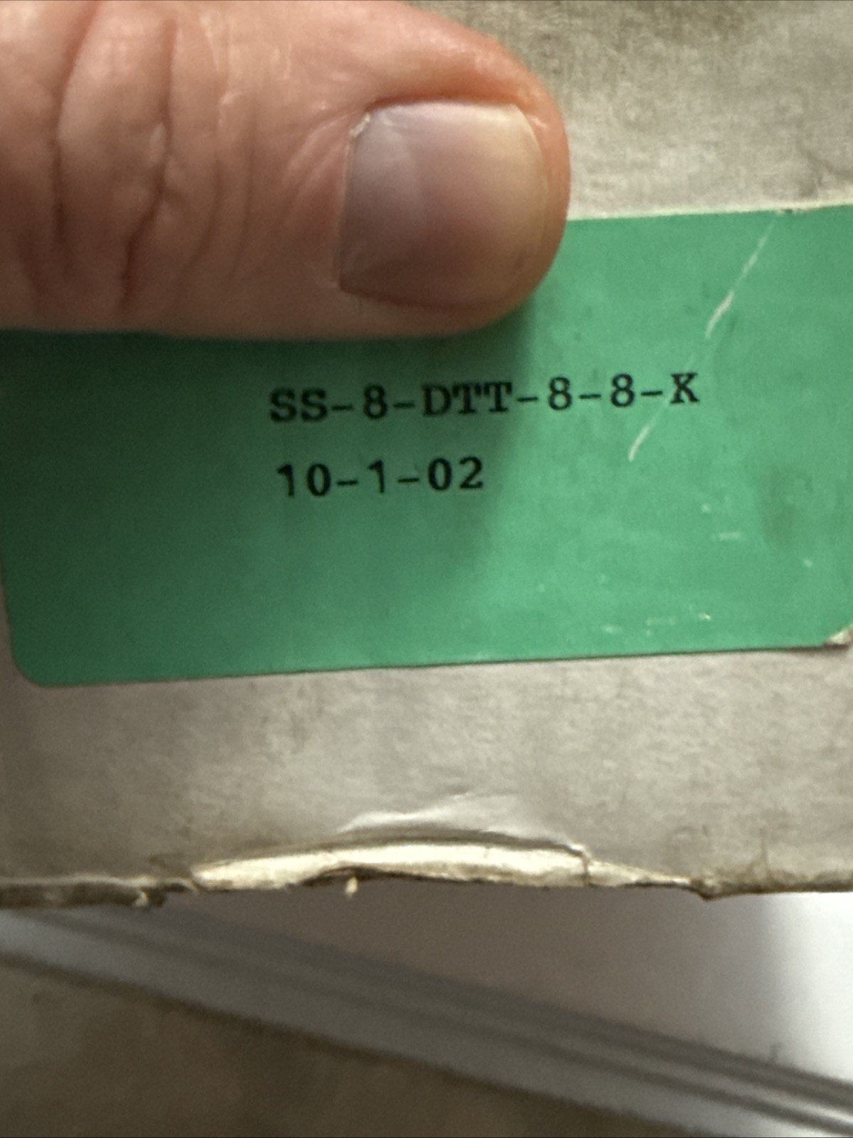 TY-LOK SS-8-DTT-8-8- 1/2" Tube End High Pressure Ball Valve, 5,000 psi, 316