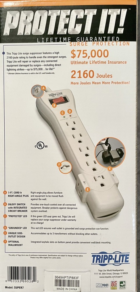 Tripp Lite Super7 7-outlet