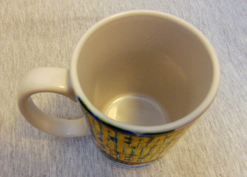 Cuppa Mug 4.5" US Navy Operation Enduring Freedom