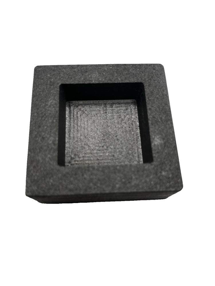 Graphite Ingot Mold For Casting 10 oz Gold Square