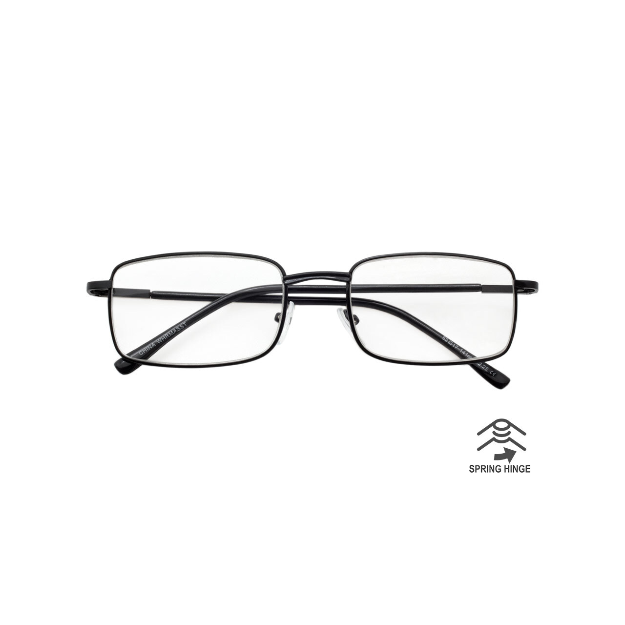 Reading Glasses Mens Womens 4 Pack Metal Frame Readers Eyeglasses Spring Hinge