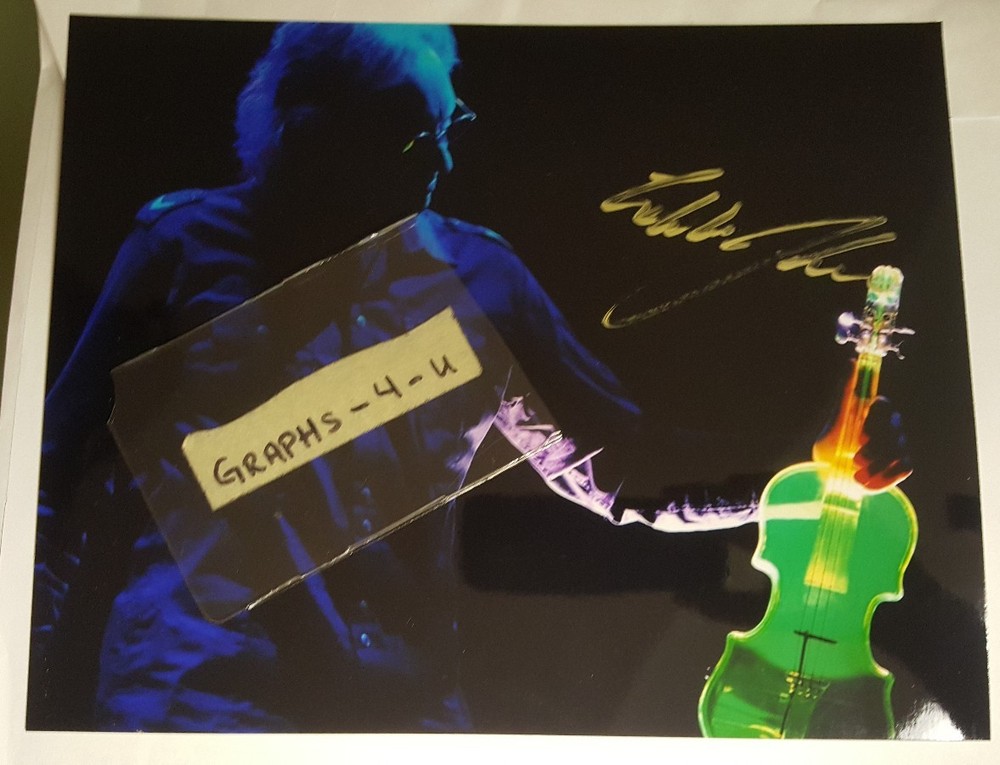Eddie Jobson Signed Autograph COA UK b