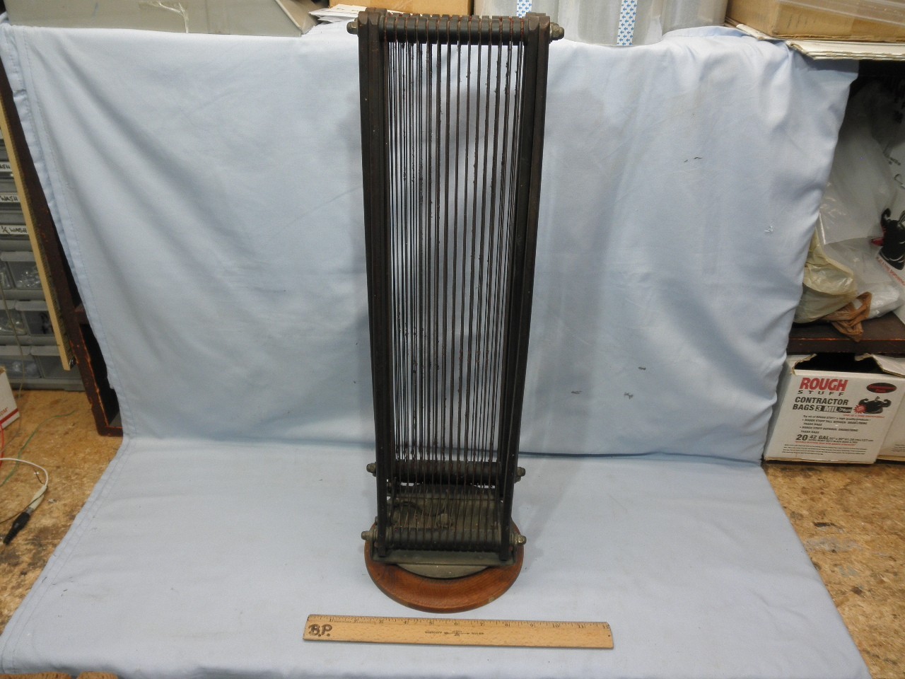 EXCELLENT 1926 AALCO No. 35 FOLDING LOOP ANTENNA-CHICAGO-MY LAST 100 YEAR LOOP