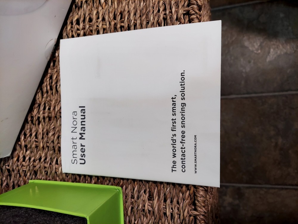 Smart Nora Non-Invasive Snoring Solution Complete SEE DESCRIPTION