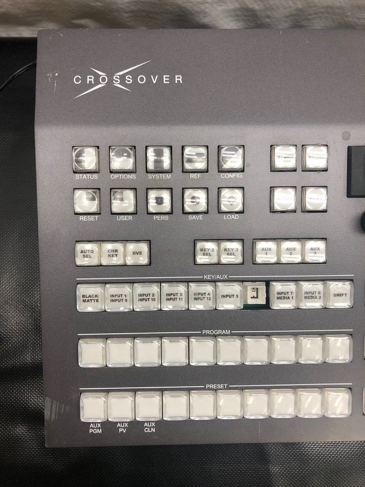 Ross Crossover 12 Panel 4801AR-220 Video Production Unit