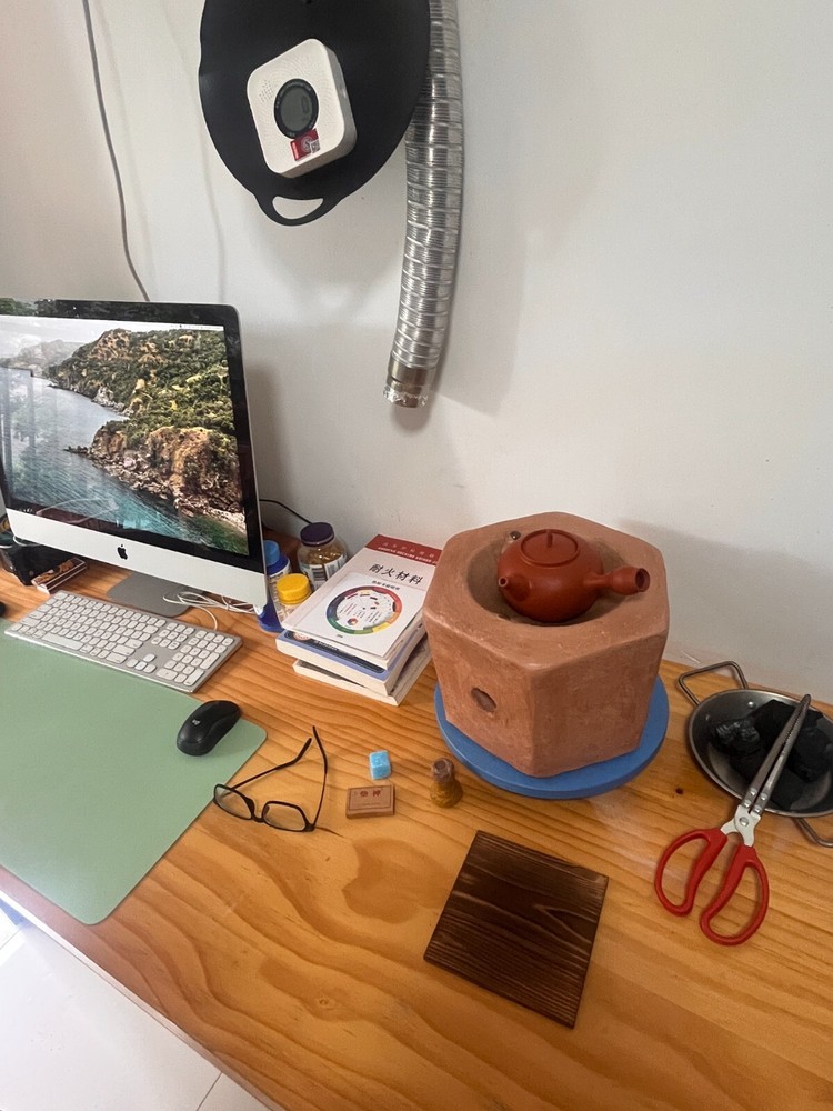 Traditional Chinese Clay Stove